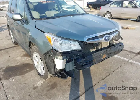 2015 Subaru Forester 2.5I Premium from USA, damaged, VIN JF2SJADC4FG528240